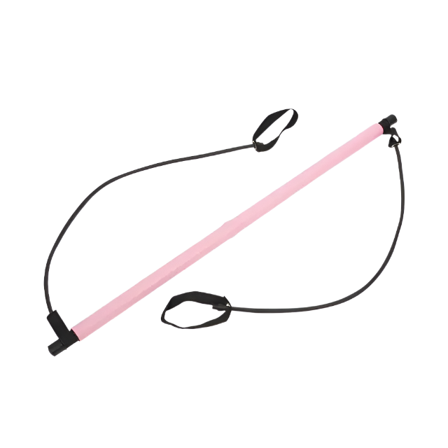 Durable Portable Pilates Bar with Resistance Band
