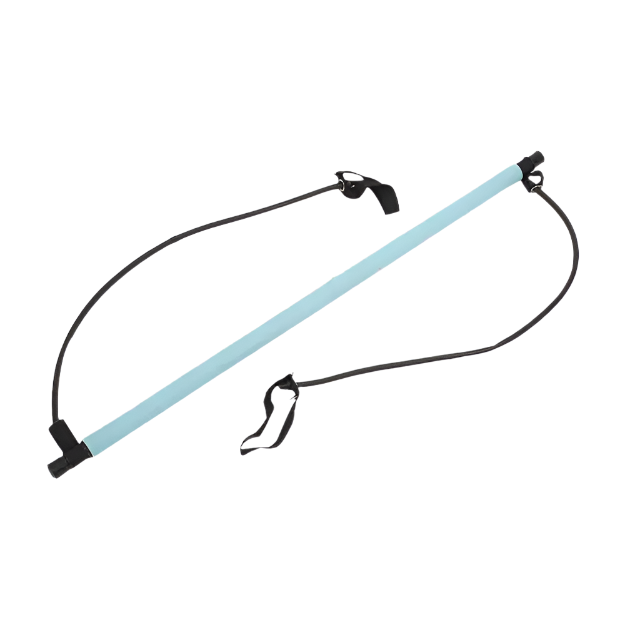 Durable Portable Pilates Bar with Resistance Band