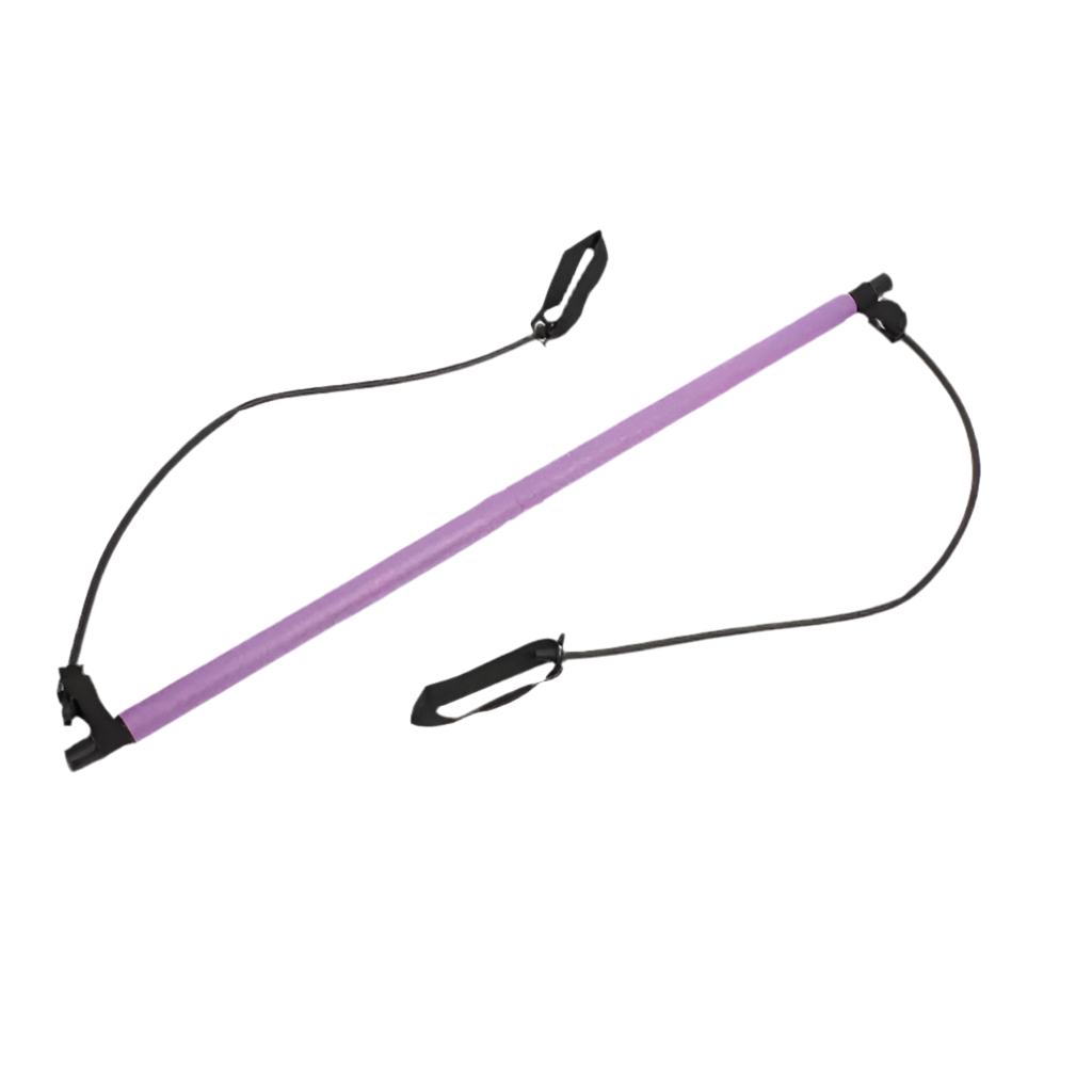 Durable Portable Pilates Bar with Resistance Band