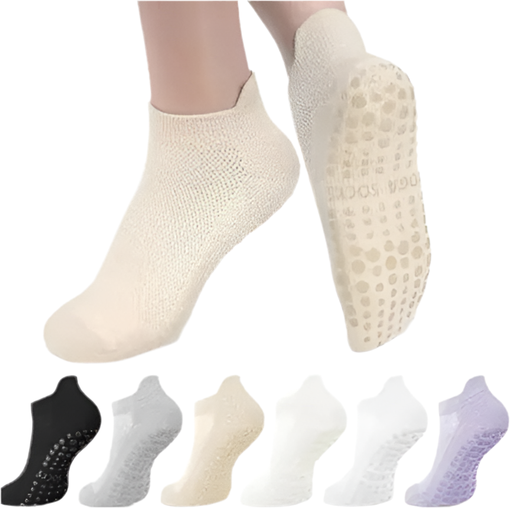 Pilates Non Slip Grip Socks
